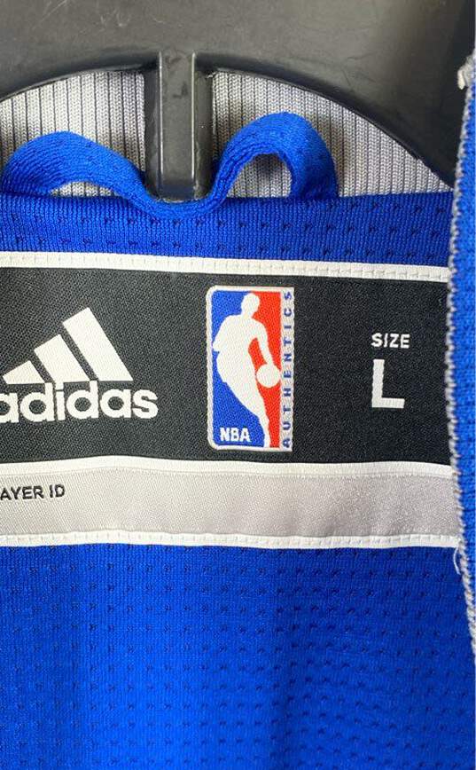 Adidas Men Silver NBA Philadelphia 76ers Jacket L image number 3