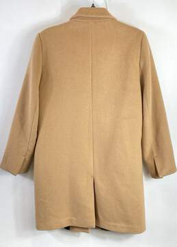 Zara Women Brown Wool Coat L alternative image