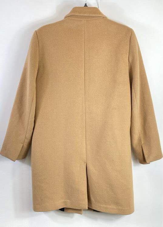 Zara Women Brown Wool Coat L image number 2
