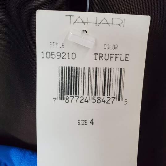 Tahari Women's Blazer Coat Truffle Size 4 image number 6