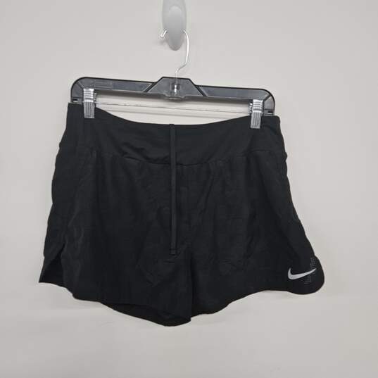 Black Athletic Shorts Drawstring image number 1