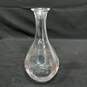 Vintage Grape Themed Clear Crystal Wine Decanter image number 2