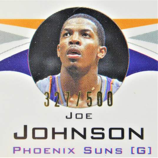 2004-05 Joe Johnson Topps Black /500 Phoenix Suns image number 4
