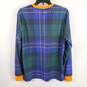 The North Face Men Blue Printed Waffle Top L NWT image number 2