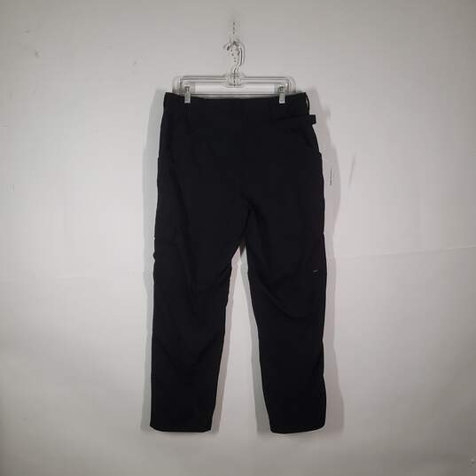 Mens Regular Fit Pockets Flat Front Straight Leg Cargo Pants Size 38X32 image number 1