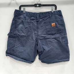 Carhartt Men's Navy Blue Carpenter Shorts Size 36 alternative image