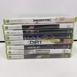 Bundle of 8 Assorted Microsoft Xbox 360 Video Games alternative image