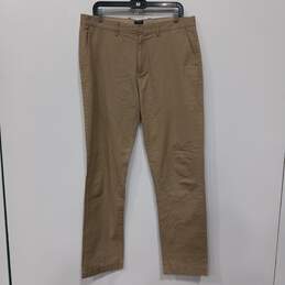 J. Crew The Sutton Tan Chino Pants Men's Size 34x34