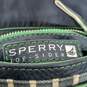 Women's Sperry Top-Sider Leather Crossbody Letter Carrier Handbag image number 4