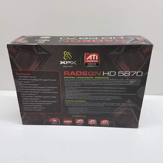 XFX ATI Radeon HD 5850 1GB GDDR5 Graphics Card GPU with Box image number 1