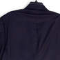 Mens Blue Notch Lapel Long Sleeve Flap Pocket Two Button Blazer Size 44R/39 image number 4