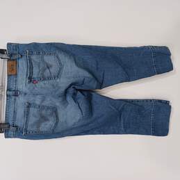 Women's 515 Blue Denim Capri Pants Size 8 alternative image