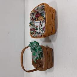 Set of 2 Longaberger Baskets