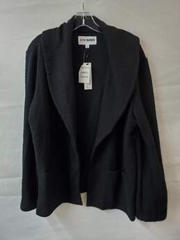 Steve Madden Black Cotton Cardigan Size L