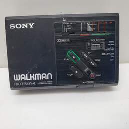 Vintage Sony Walkman Professional Stereo Cassette - Corder WM-D3 for Parts and Repair