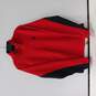 Men's Spyder Half-Zip Red/Black Sweater Size L image number 1