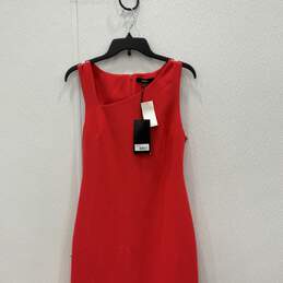 NWT Likely Womens Pink Orange Sleeveless Long Maxi Dress With Slit Size 6 alternative image