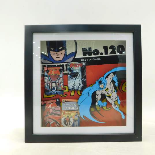 Marvel Spider-Man & DC Comics Batman No. 120 Shadowbox 3D Framed Wall Art image number 2