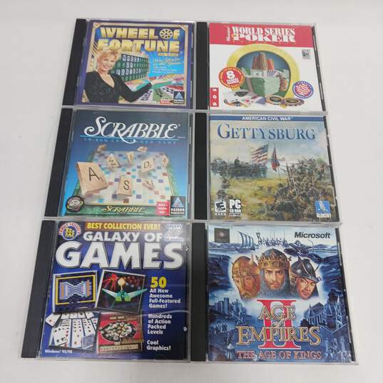 Bundle of 6 Assorted PC Video Games image number 2