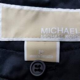 Michael Kors Black Trench Coat with Belt Women's P alternative image