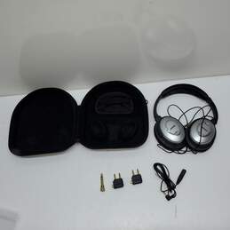 Bose Quiet Comfort 2 Over Ear Headphones w/ Case & Accessories Untested P/R