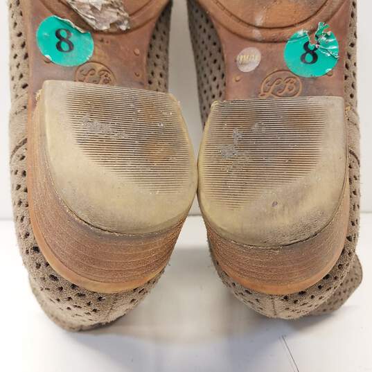 Lucky Brand Braylee Perforated Booties US 8 image number 8
