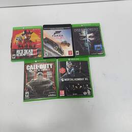 5pc Lot of Assorted Xbox One Video Games