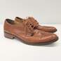 Cole Haan Brown Leather Wingtip Oxford Dress Shoes Men's Size 10 M image number 1