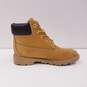 Timberland Classic Waterproof Men's Boots Wheat Nubuck Size 6M image number 2