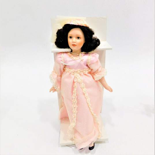 Danbury Mint Storybook Doll Collection Sleeping Beauty Doll IOB image number 2
