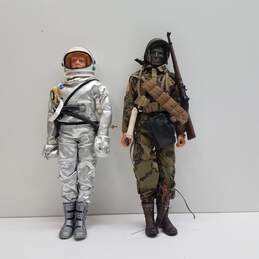 2  G.I. Joe  Action Figures Fully Outfitted   with Accessories