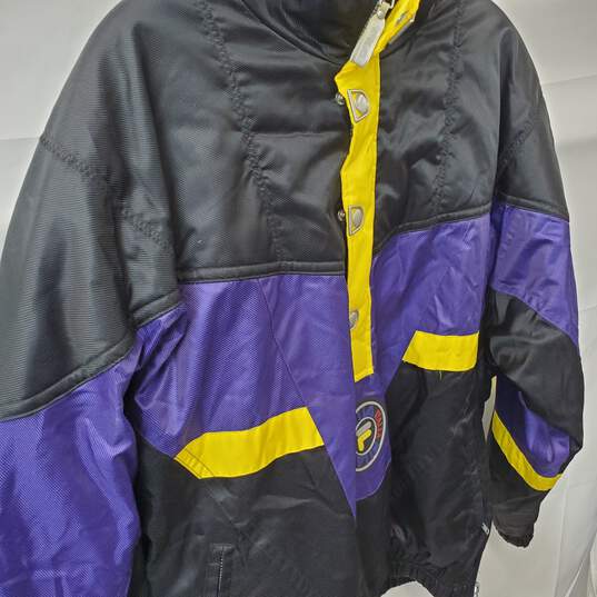 FILA Extreme Terrain Survival Black and Purple Coat Size M image number 2