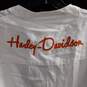 Harley Davidson Genuine Motor Clothes Button Up Blouse Top Size XS - NWT image number 3