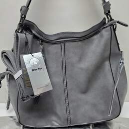 Realer Shoulder HoAbo Leather Bag Gray With TAG alternative image