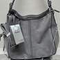 Realer Shoulder HoAbo Leather Bag Gray With TAG image number 2