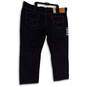 NWT Mens Blue 541 Denim Stretch Pockets Athletic Tapered Jeans Size 50X30 image number 2