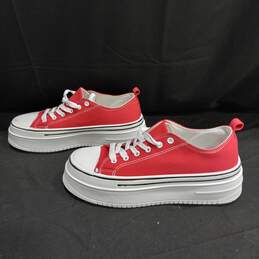 Rouge Men's Red Helium Sneakers Size 11 alternative image