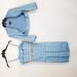 Adrianna Papell Occasions Women Blue 2PC Set 6 image number 3
