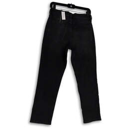 NWT Womens Gray Denim Medium Wash High Rise Pockets Skinny Jeans Size 27 alternative image