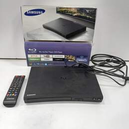 Samsung Blu-Ray Player/ DVD Player BD- JM57C With Box And Remote