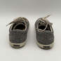 Womens Star STA-12844 Gray Round Toe Low Top Lace-Up Sneaker Shoes Size 9.5 image number 2