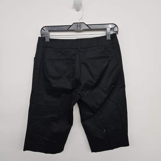 Black Bermuda Short Slim Fit Shorts image number 2