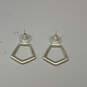 Designer Kendra Scott Silver-Tone Paxton Drop Earrings With Dust Bag image number 3