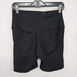 High Waist Black Shorts With Pockets alternative image