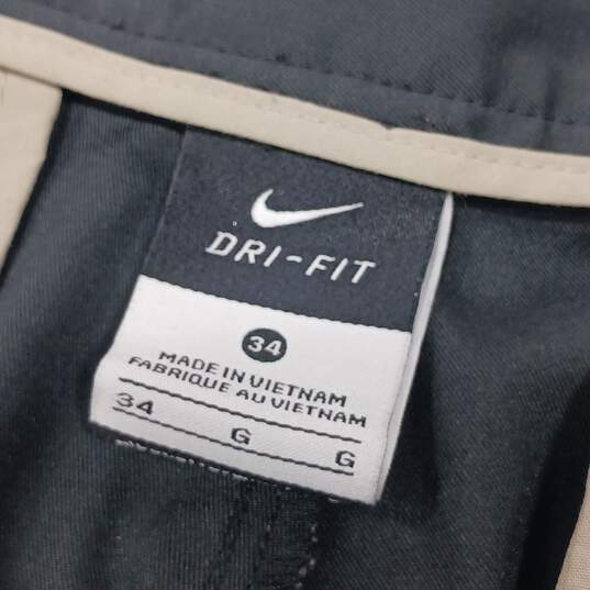 Nike Men's Dri-Fit Black Pants Size 34 image number 5