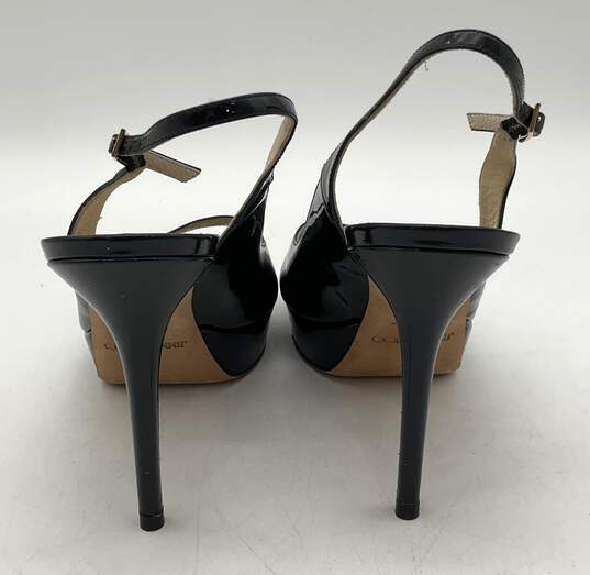 Jimmy Choo Leather Slingback Sandals W/ Buckle Closures image number 6