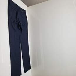 Mn Banana Republic Modern Slim Fit Slate Blue Dress Pants Sz 35x36
