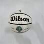 Chicago Sky WNBA Basketball Finals 2021 Wilson Ball w/ Pennant & Can Koozie image number 2