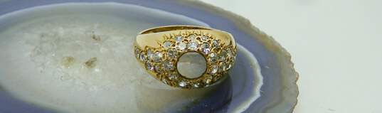 14K Yellow Gold 0.82 CTTW Diamond Ring Setting 4.2g image number 8