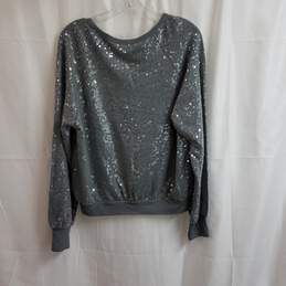Women's Express Sequined Sweater Size Large alternative image